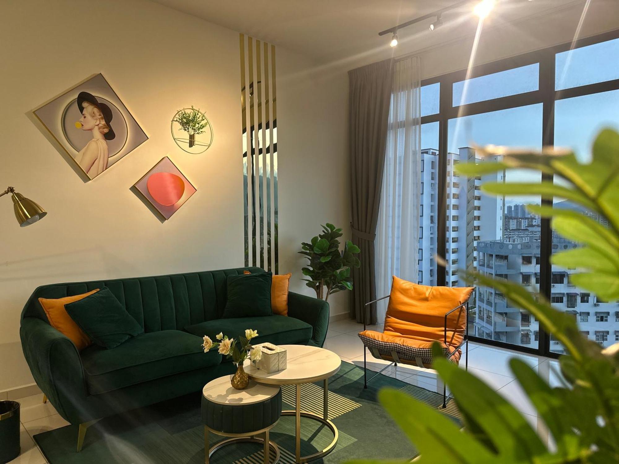 New 2Br Georgetown Warm And Lovely Homestay 10Pax-无敌美景两房民宿 Beacon Executive Suite Exterior foto